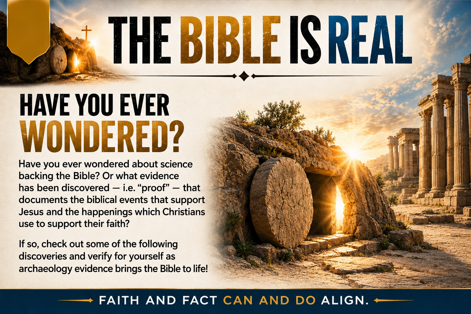 The Bible is Real introduction